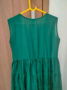 Green Ethnic Gown💚