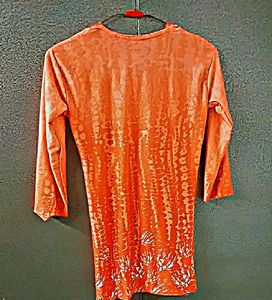 Orange Full Sleeves Top For Cute Girls ❤️😘