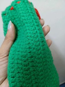 Crochet Drawstring Pouch Multipurpose