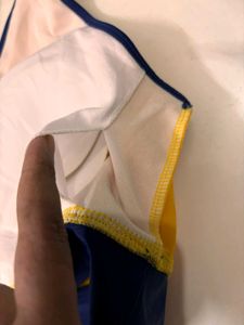 Master Denim Yellow Sports Bra