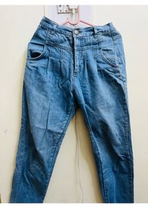 Blue Denim Moms Fit Jeans