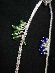 Anklet with Colorful Beads