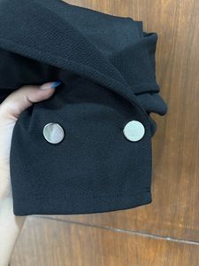 Black Cropped Blazer