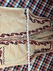 Embroidered Overcoat