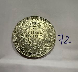 1 Re Silver 1940 George V1 Top Condition Rare