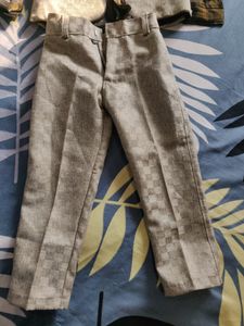 Boys Wedding Kurta, Waistcoat And Breeches Set