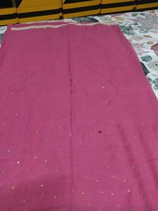 beautiful pink saree