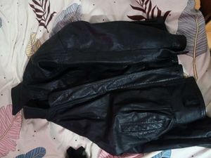 Vintage Black Leather Jacket