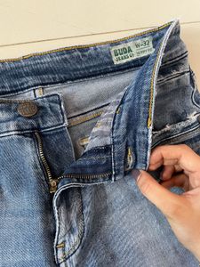 Sky Blue Denim Jeans