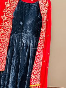 Velvet Gown