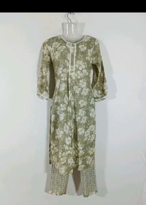 Peach Kurta Set