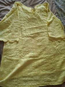 Pink Nine Embroidered Top
