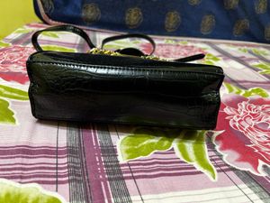 ALDO POSA Women’s Black Satchel