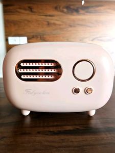 Pink Retro Radio Tissue Box