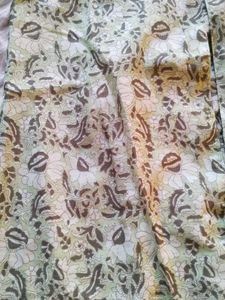 Vintage Floral Print Dress