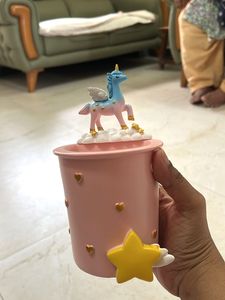 Unicorn Pink Ceramic Pen Holder / Stand