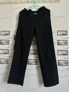 Black Wide Leg Trousers