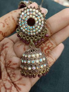 combo of Stunning Jhumka Earrings