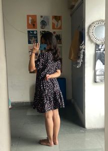 Floral Print Mini Dress