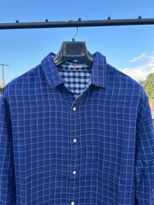 Levi’s Blue Checked Casual Shirt