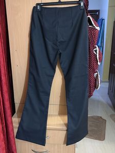 Navy Blue Flared Pants