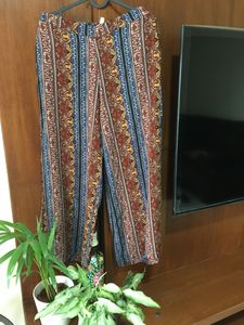 Boho brown Pallazo by Pantaloon
