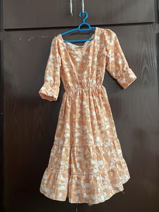 Peach Frock
