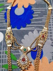 Gold-toned Layered Necklace