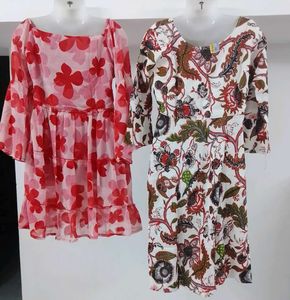 Polka Dot &amp; Embroidered Dress Bundle