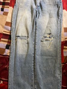 Light Wash Denim Jeans