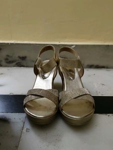 Solid Golden Heels | 2.5 Inches