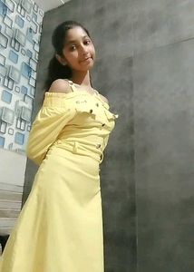 Chic Yellow Off-Shoulder Mini Dress