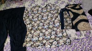 Floral Print Top & Pants Set