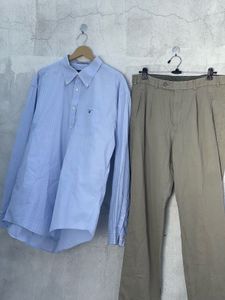 GANT Blue Gingham Button Down L