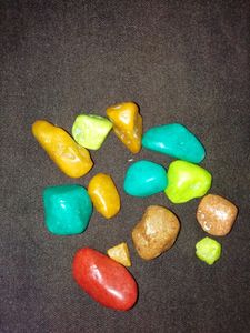 Aquarium Stones And Fish Food