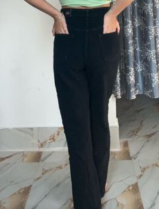 Black Flared Jeans