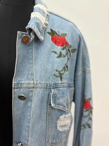 Embroidered Denim Jacket