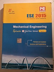 Mechanical ESE Paper II Objective