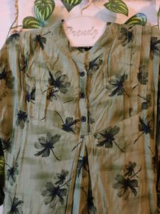 Green Formal Kurti