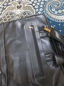 Office Going Laptop Multi Zip Bag