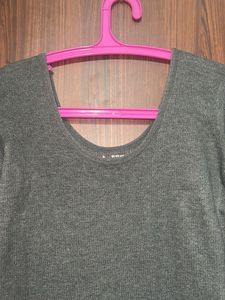Grey Thermal Top