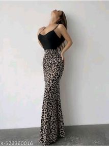 Leopard Print Maxi Dress