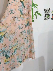 Peach Colour Dress Like Maxi 🌸💖💖💖✨✨✨