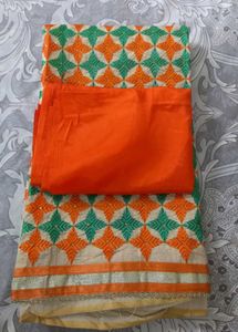 Embroidered Unstiched Kurti Set