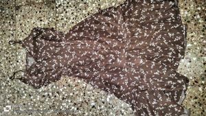 Floral Brown Dress