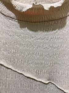Stylish Turtleneck Top Length 28