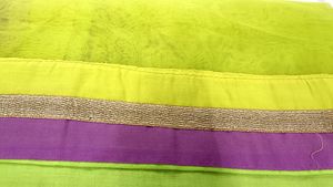 Parrot Green Net Duppata