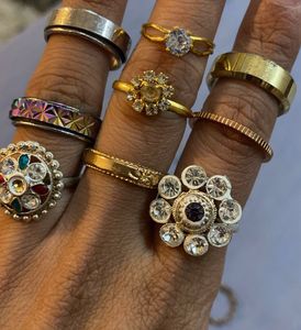 9 Combo Rings Sale At Just 100rs