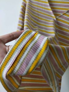 A Long Sleeve Wrap Tops
