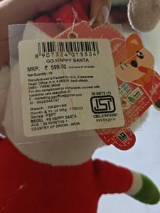 Santa Claus Plush Toy